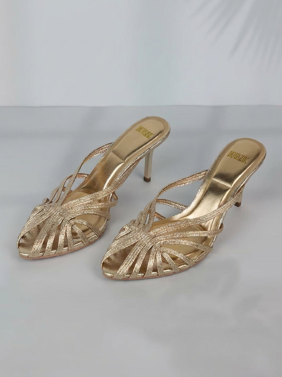 Sacha Havre | Sandales Habillées à Talon Camille