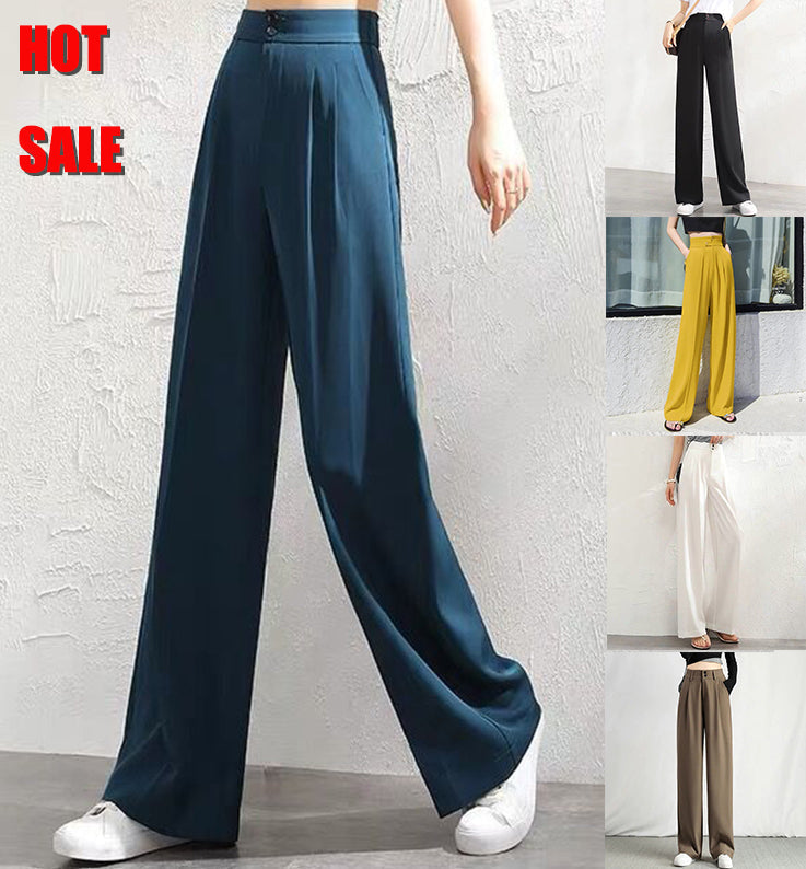 【45 % de réduction】Pantalon large décontracté pour femme💞Achetez-en 2, livraison gratuite💞