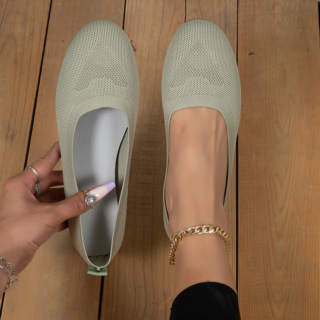 Ballerines Souples en Maille Brigitte