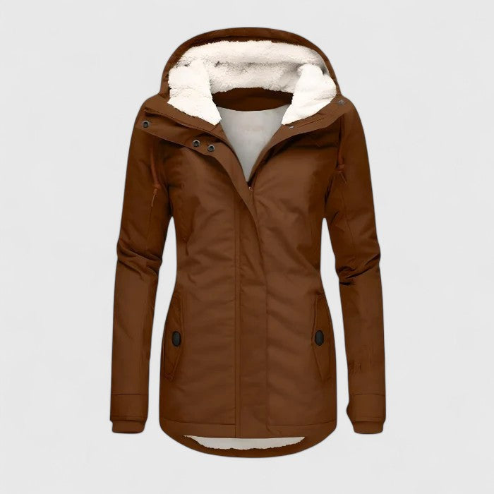 Sacha Havre | Parka Doublée Sherpa Charlotte