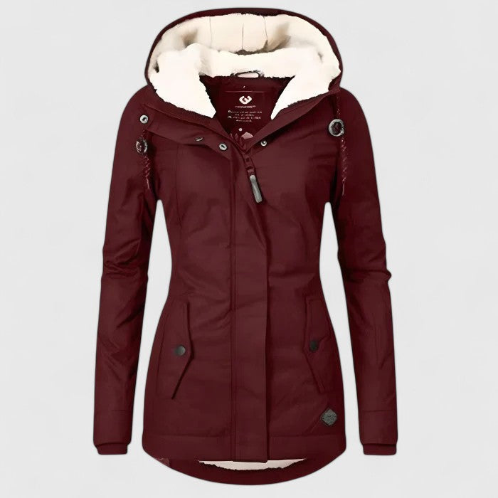 Sacha Havre | Parka Doublée Sherpa Charlotte