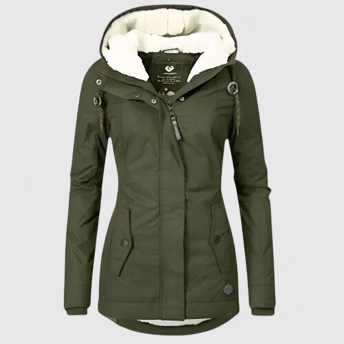 Sacha Havre | Parka Doublée Sherpa Charlotte