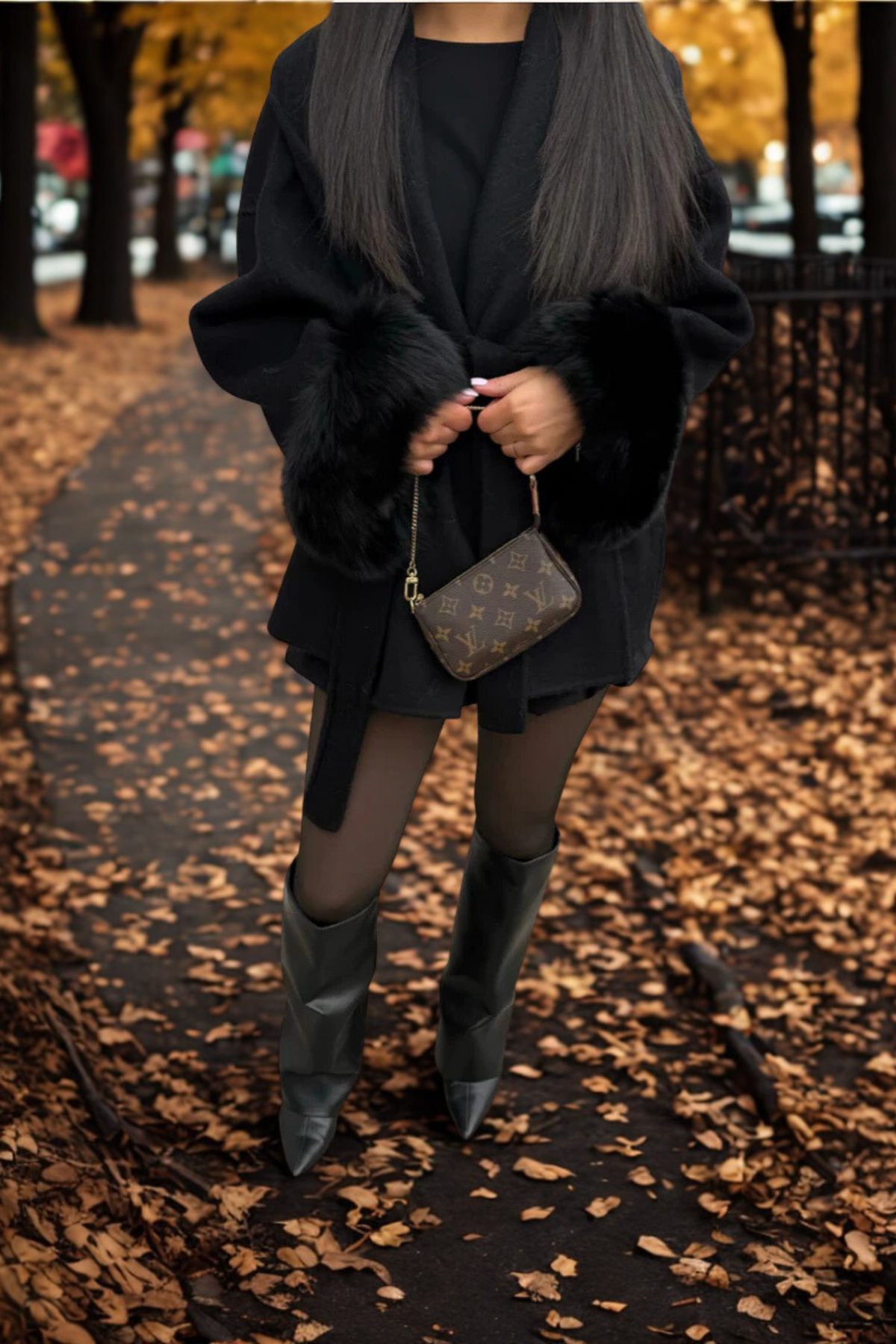 Sacha Havre | MANTEAU FOURRURE MANCHE