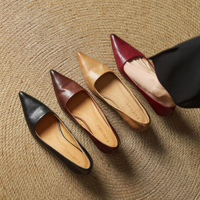 Sacha Havre | Escarpins Pointus Petit Talon Charlotte