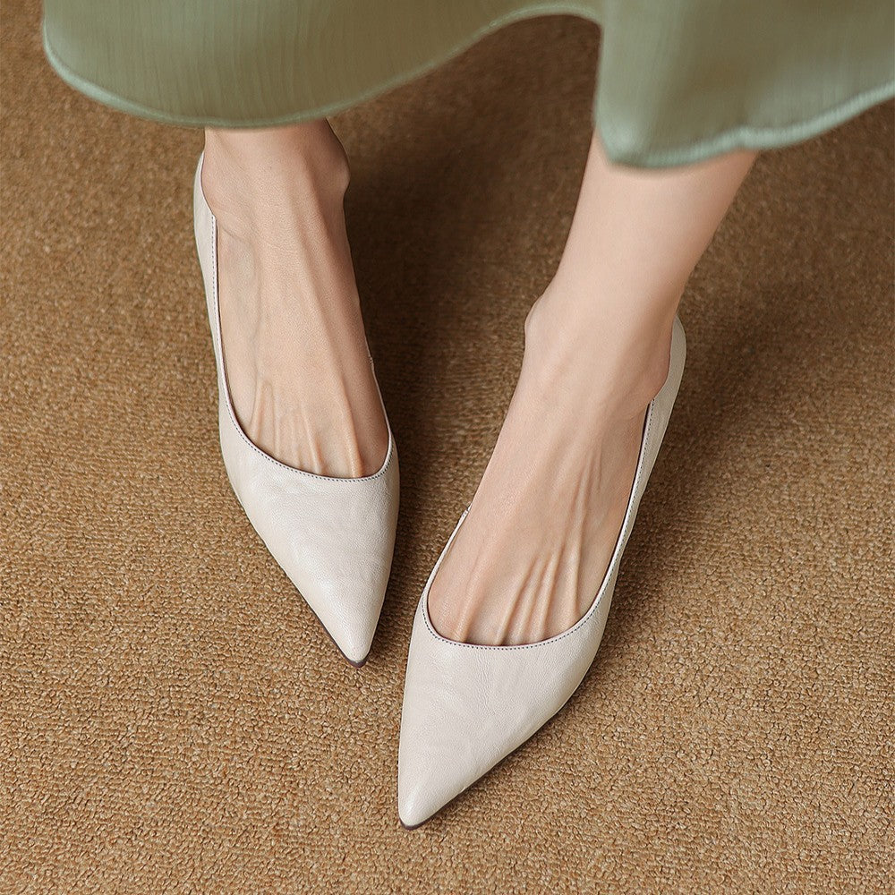 Sacha Havre | Escarpins Fins en Cuir Lucie