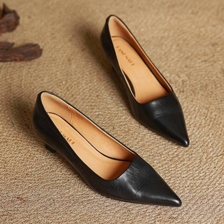 Sacha Havre | Escarpins Pointus Petit Talon Charlotte