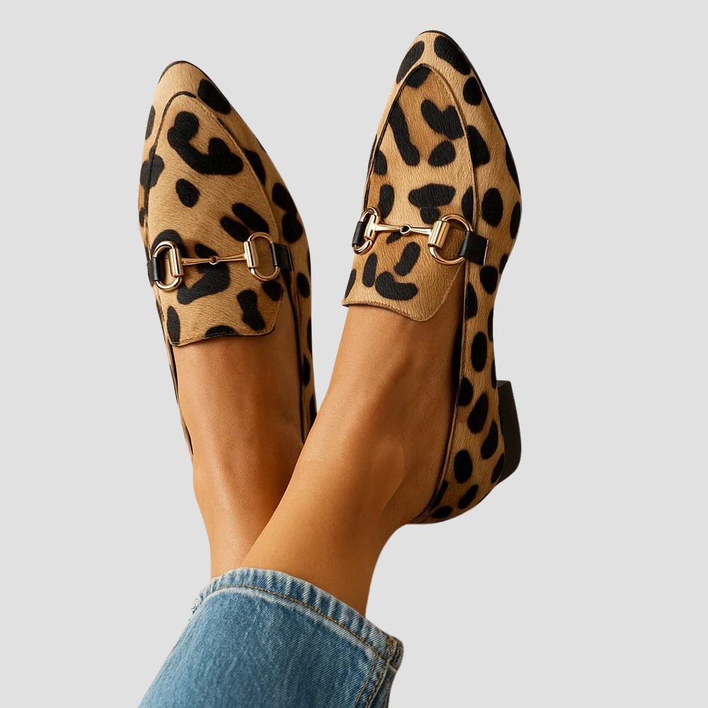 Sacha Havre | Mocassins Imprimé Léopard Marie