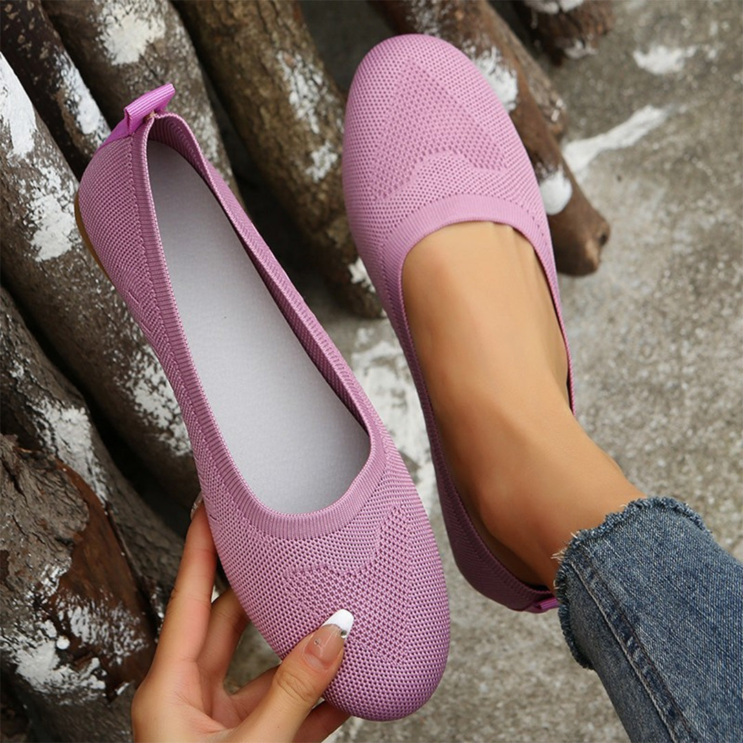 Ballerines Souples en Maille Brigitte