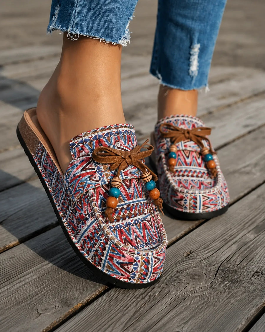 Sacha Havre | Mocassins Bohèmes Lacés Léa