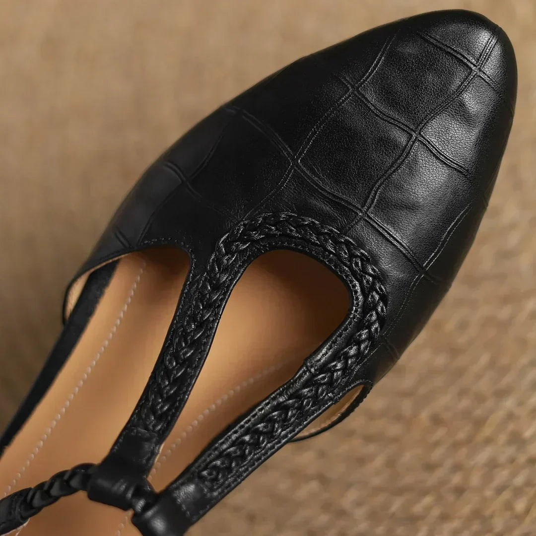 Sacha Havre | Babies Plates en Cuir Charlotte