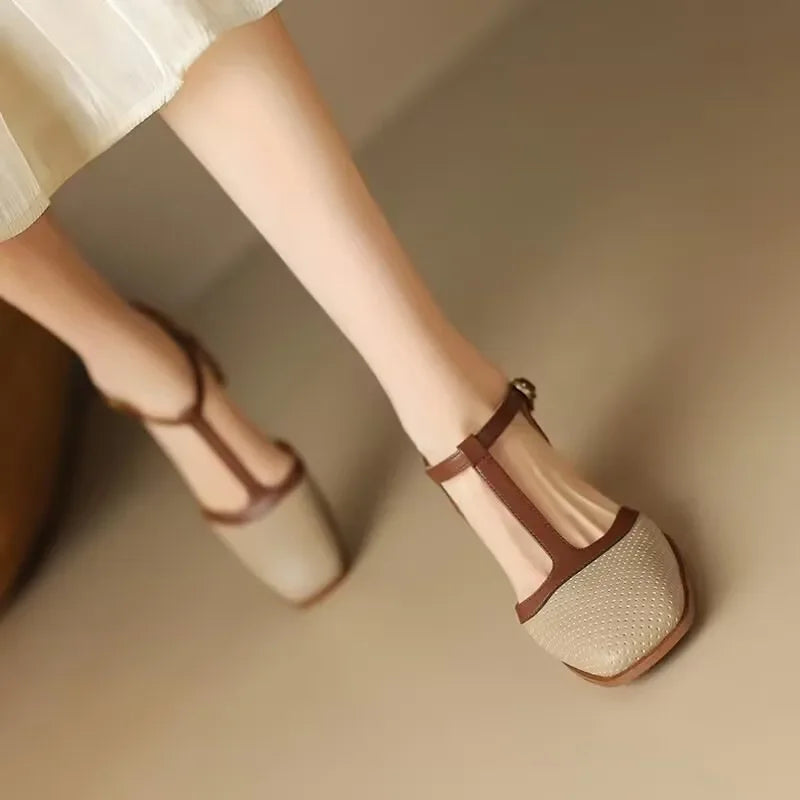 Sacha Havre | Chaussures orthopédiques à talon moyen Catarina