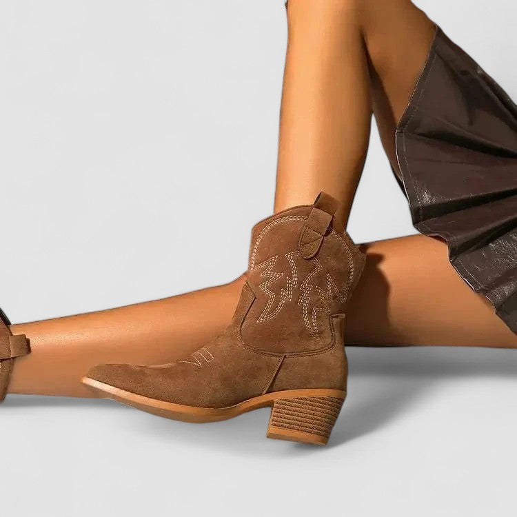Sacha Havre | Bottes Western Orthopédiques Lillian