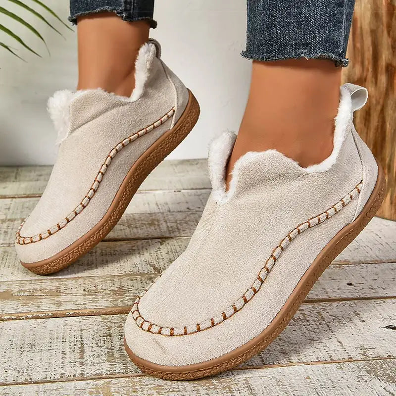 Sacha Havre | Mocassins Fourrés Col Douillet Brigitte