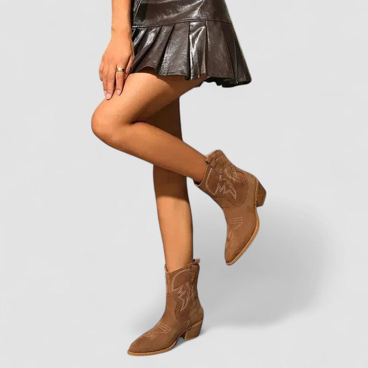 Sacha Havre | Bottes Western Orthopédiques Lillian
