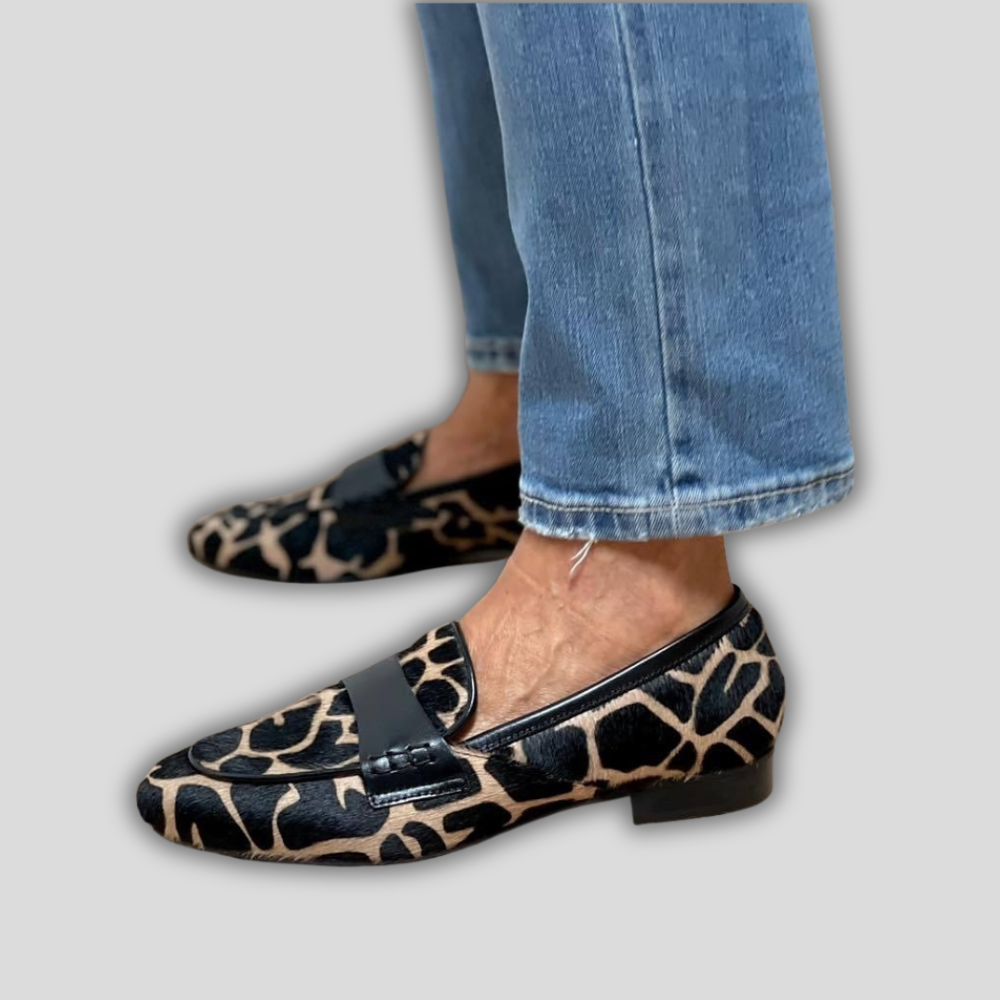 Sacha Havre | Mocassins Léopard Confort Brigitte