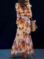 Calyssa — Robe Élégante au Tombé Aérien