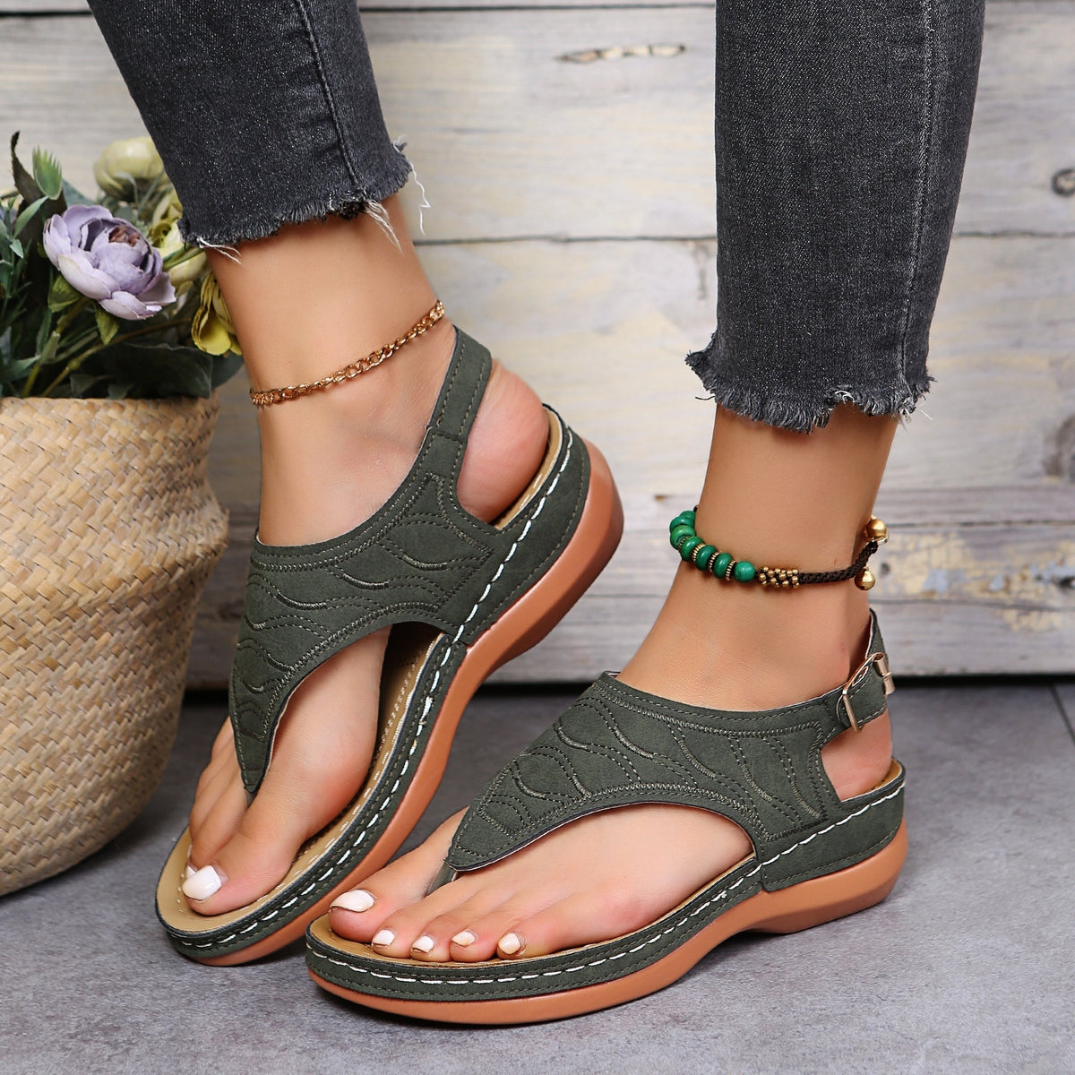 Sacha Havre | Sandales Confort Ergonomique Clara