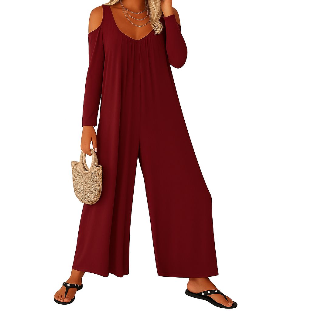 Sévara — Combinaison Fluide au Style Moderne