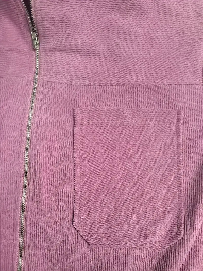 Sacha Havre | Veste décontractée en velours côtelé pour femme