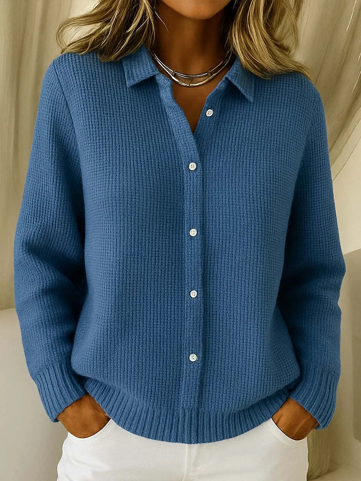 Cardigan Col Chemise pour Femme Martine