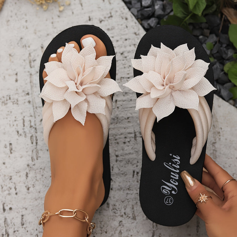 Sacha Havre | Sandales Fleur Élégante Livia