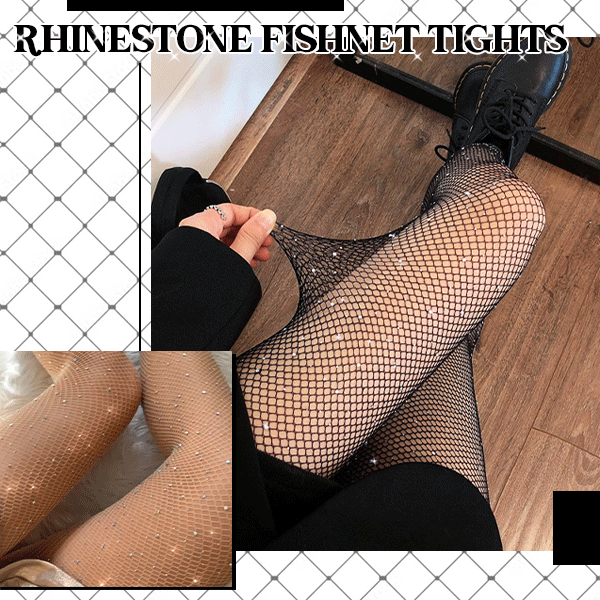 Collants résille à paillettes strass🔥 (achetez-en 1, obtenez-en 1 gratuit)