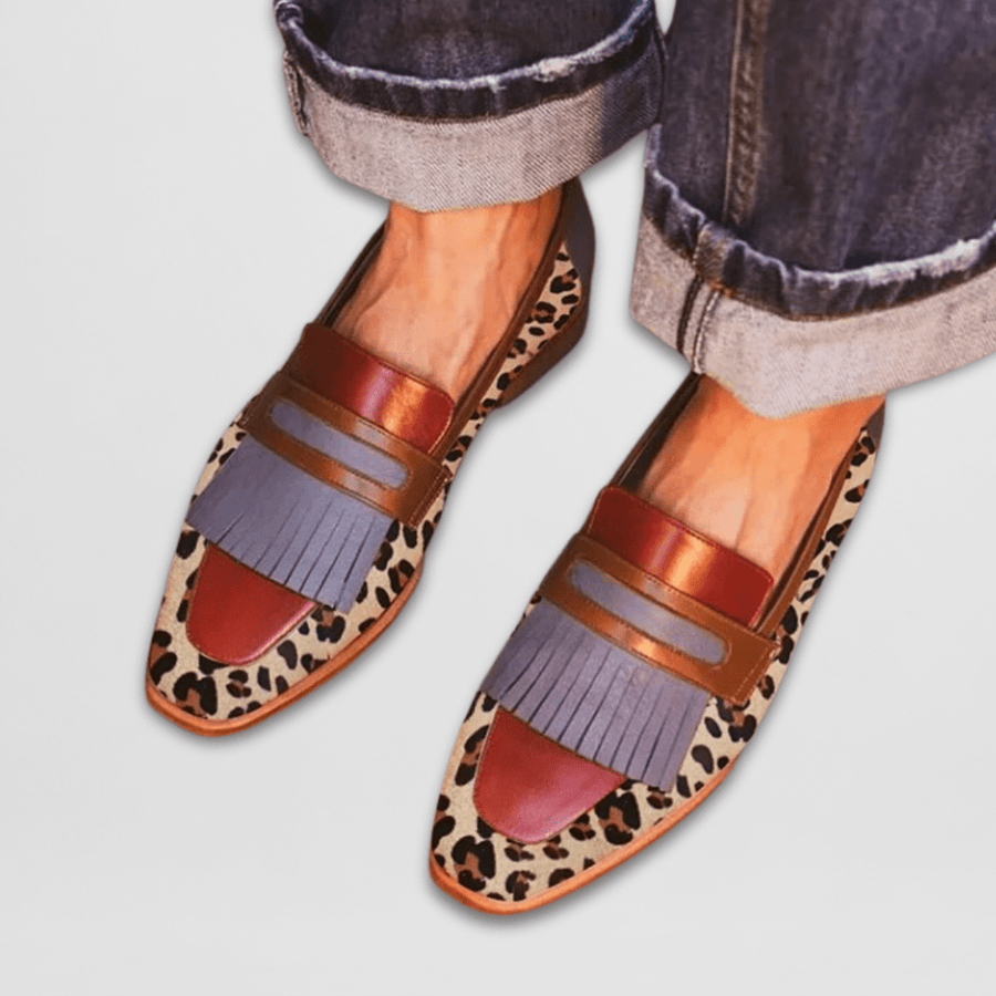 Sacha Havre | Mocassins Franges Métallisées Michèle