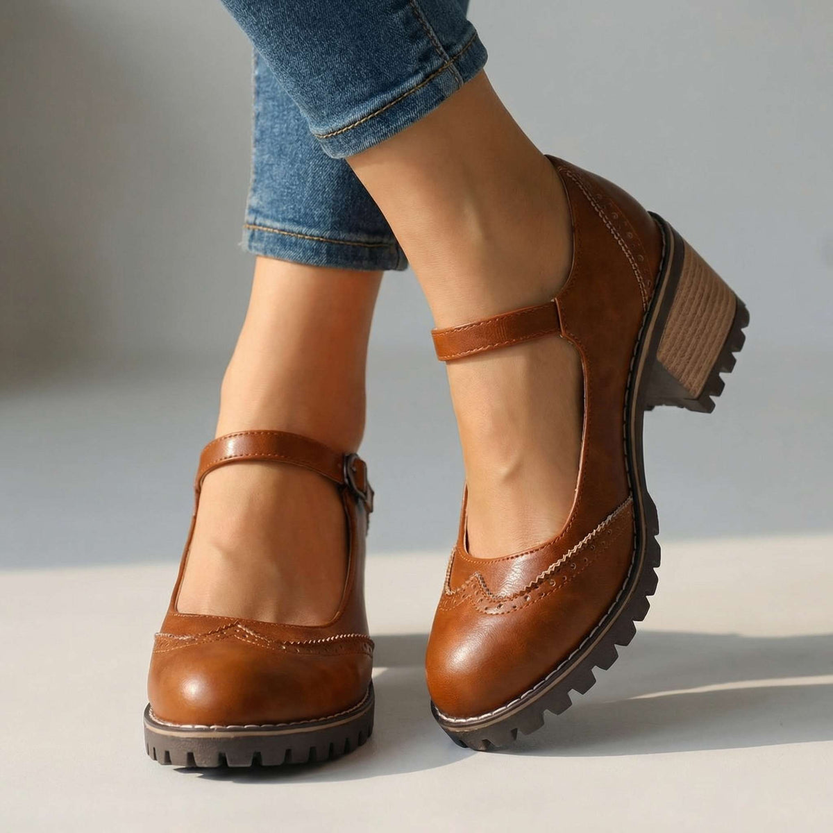 Sacha Havre | Escarpins Bride en T Isabelle