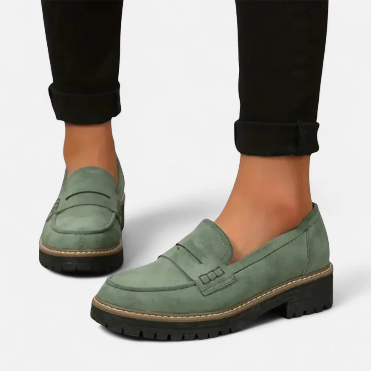 Mocassins Semelle Crantée Élina