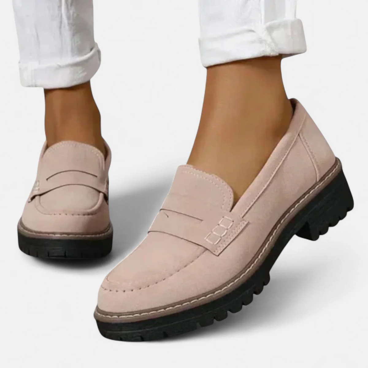 Mocassins Semelle Crantée Élina
