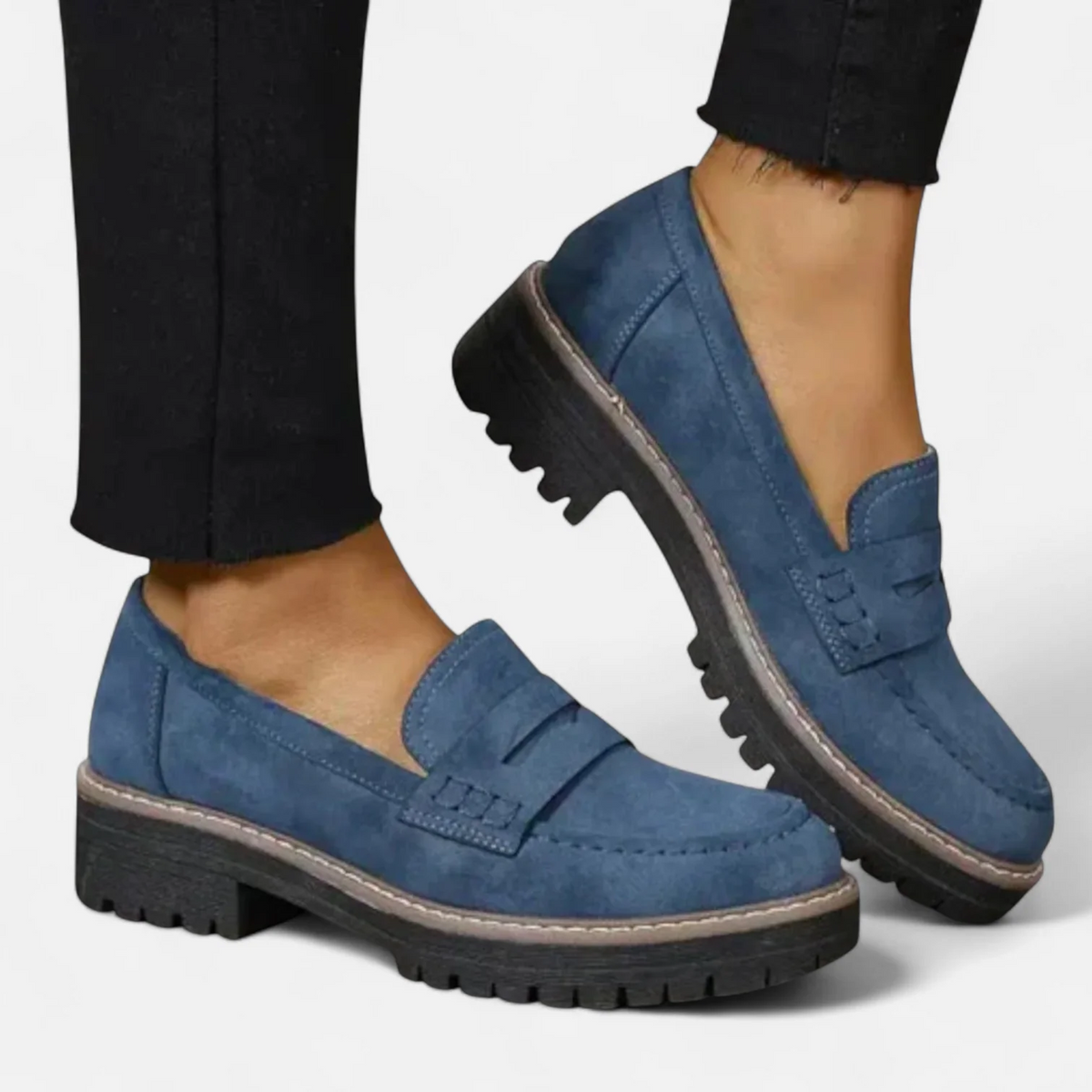 Mocassins Semelle Crantée Élina