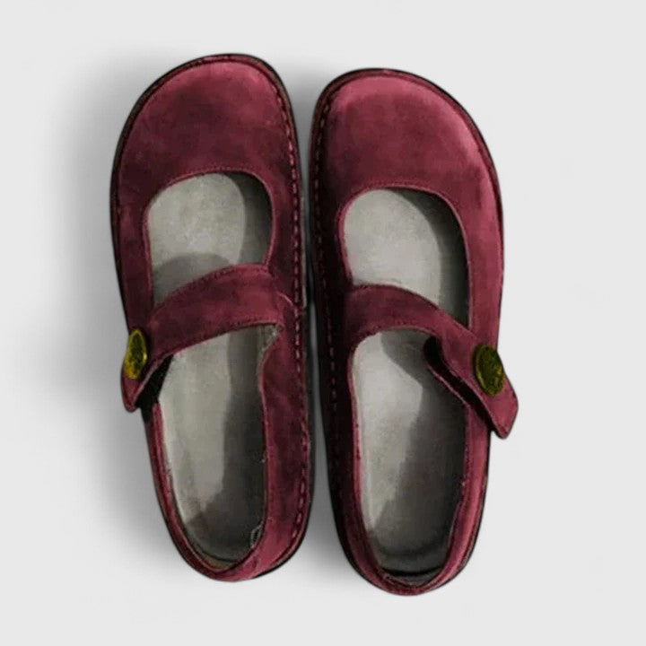 Babies Cuir Patiné Monique