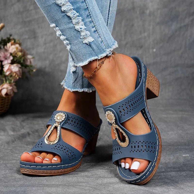 Sacha Havre | Sandales Orthopédiques Confortables Lisa