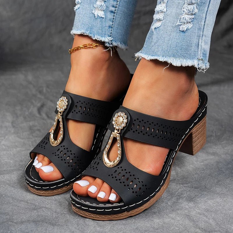 Sacha Havre | Sandales Orthopédiques Confortables Lisa