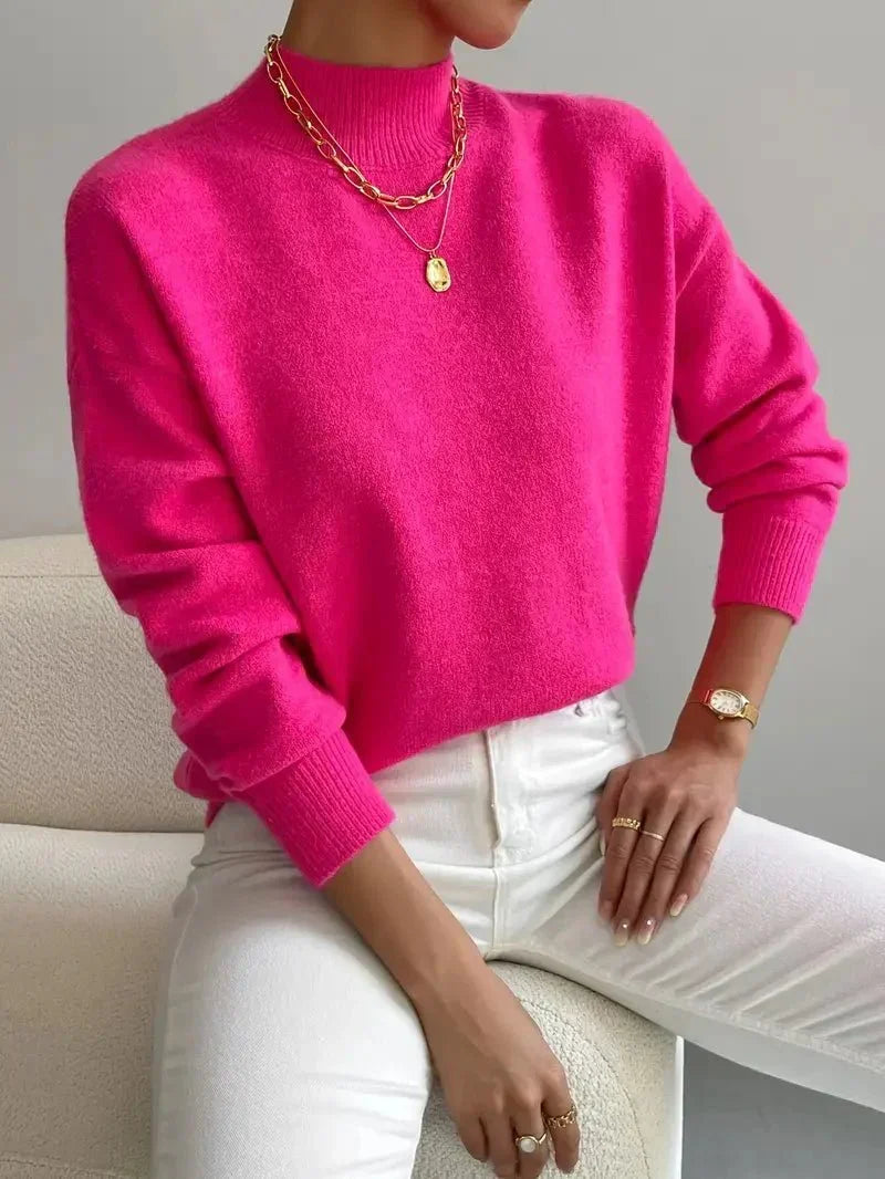 Pull Col Montant pour Femme Christine