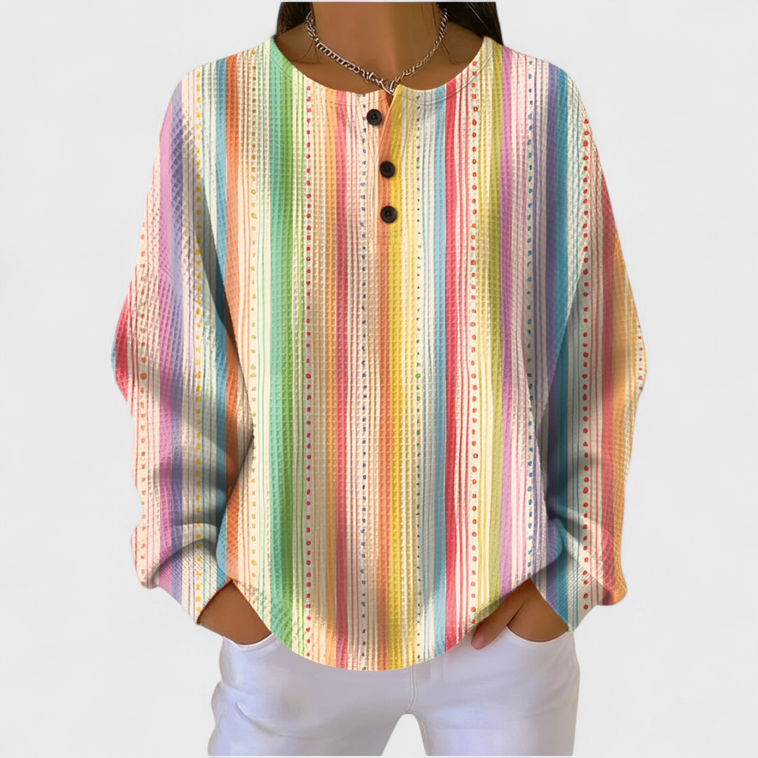 Pull Gaufré à Motifs pour Femme Josiane