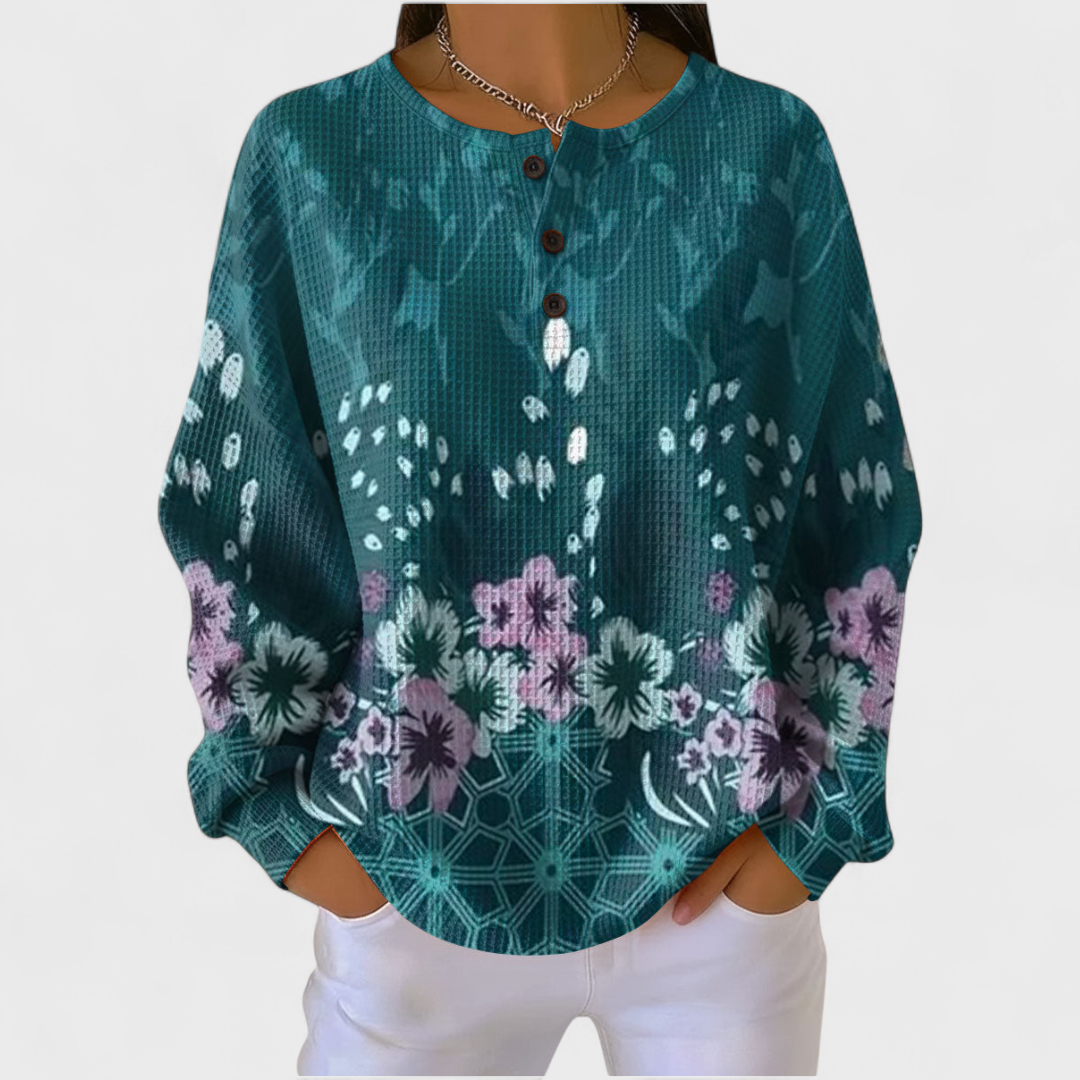 Pull Gaufré à Motifs pour Femme Josiane