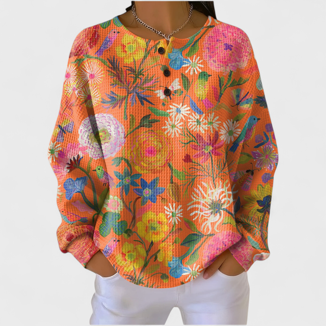 Pull Gaufré à Motifs pour Femme Josiane