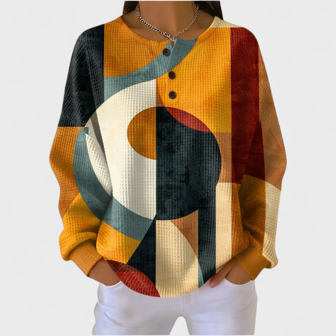 Pull Gaufré à Motifs pour Femme Josiane