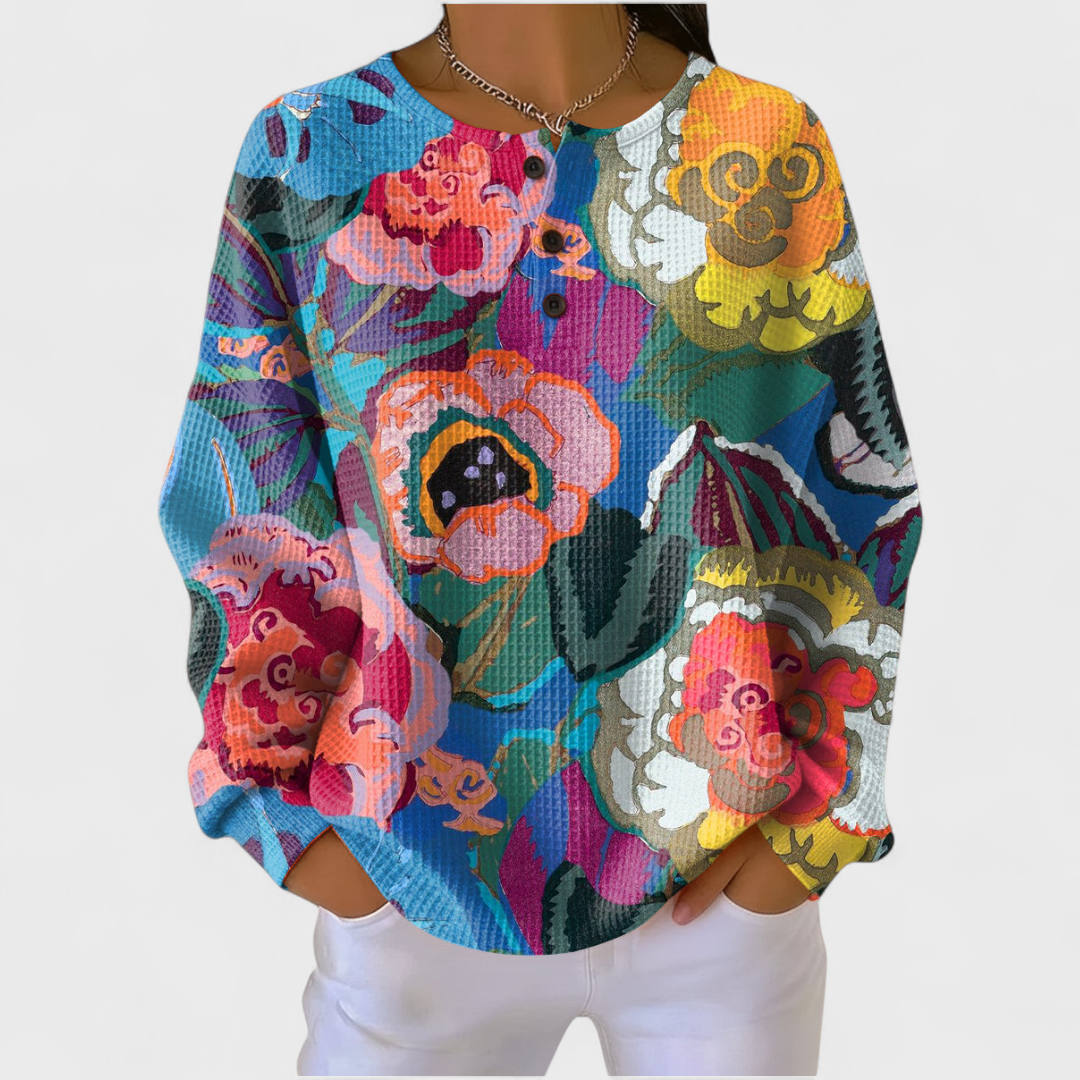 Pull Gaufré à Motifs pour Femme Josiane
