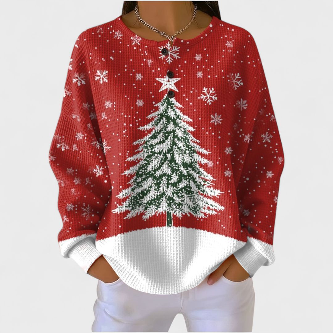 Pull Gaufré à Motifs pour Femme Josiane