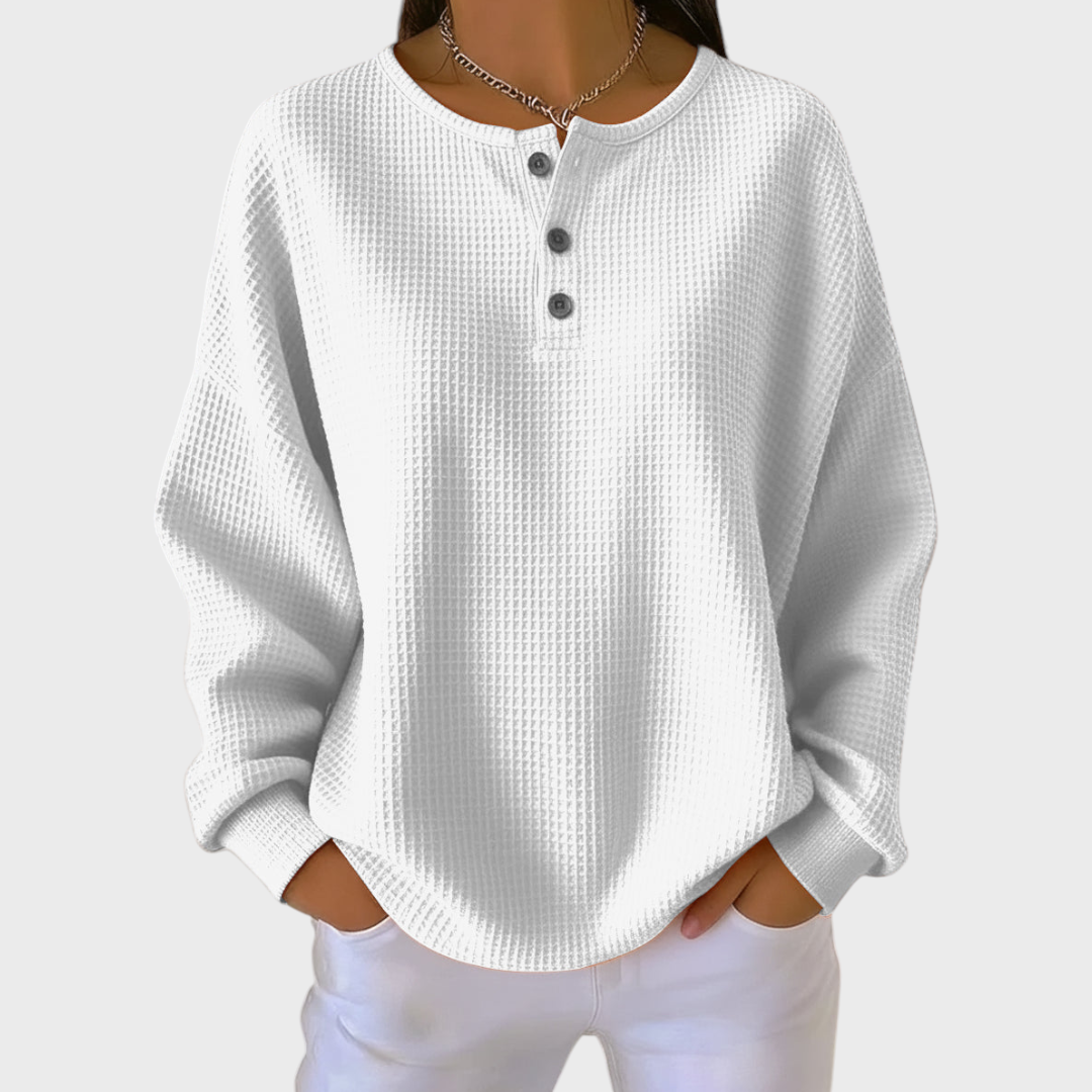 Pull Gaufré à Motifs pour Femme Josiane