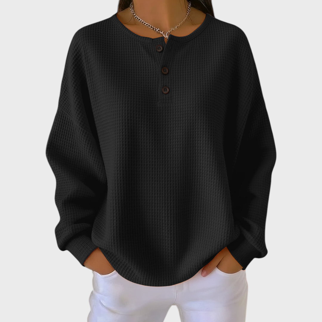 Pull Gaufré à Motifs pour Femme Josiane