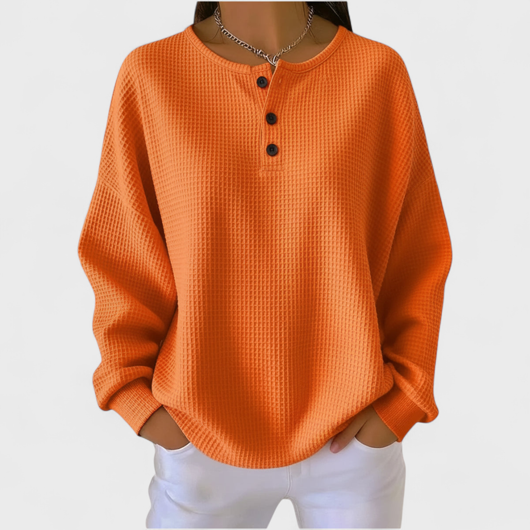 Pull Gaufré à Motifs pour Femme Josiane