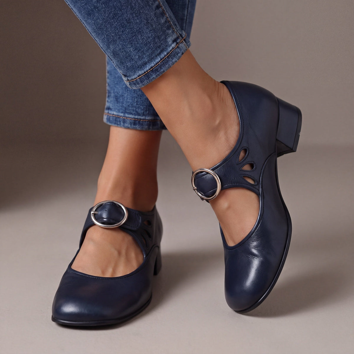 Sacha Havre | Babies en Cuir Souple Nathalie