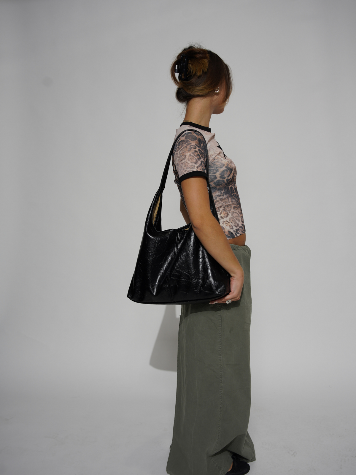 Sac Porté Épaule Arrondi pour Femme Léa