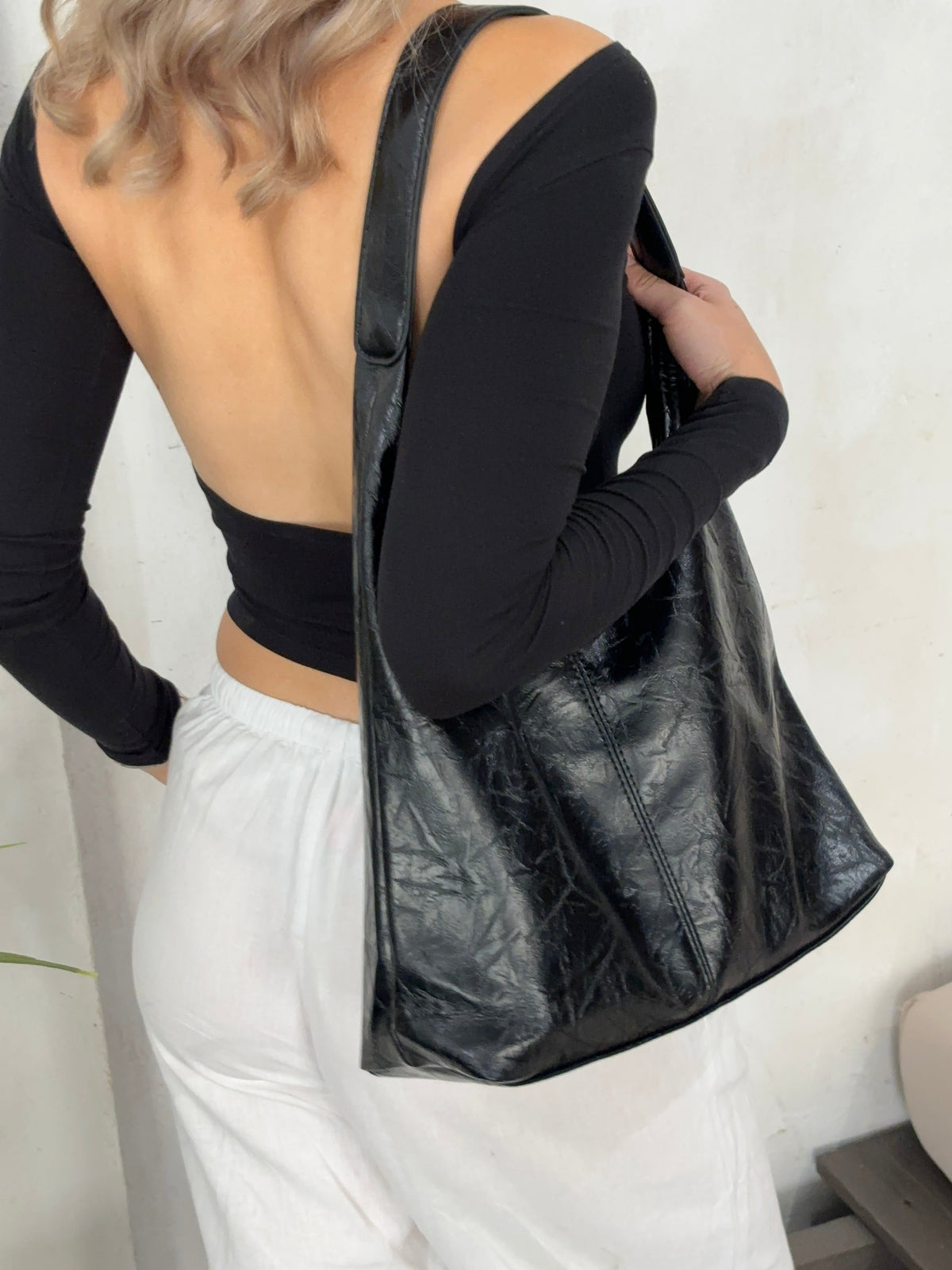 Sac Porté Épaule Arrondi pour Femme Léa