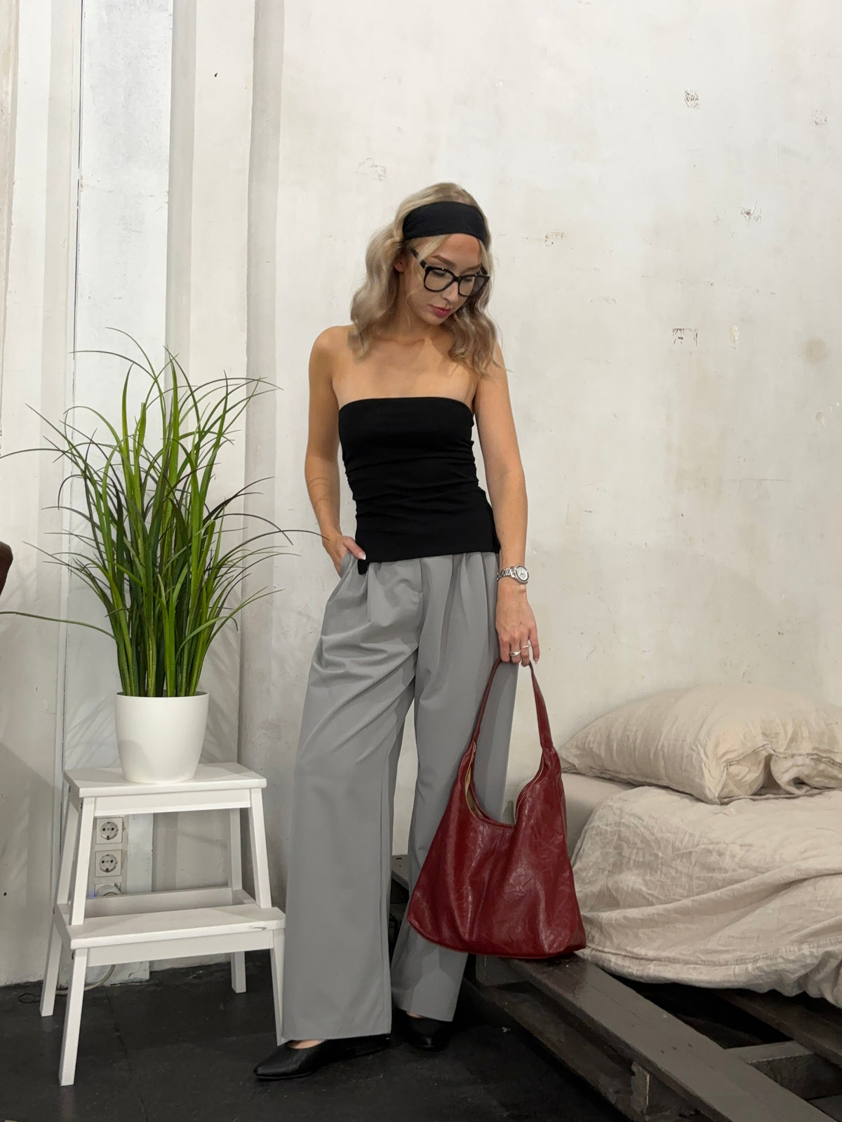 Sac Porté Épaule Arrondi pour Femme Léa