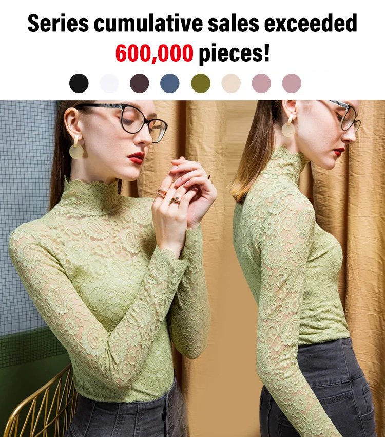 Chemise de base en dentelle pour femmes【Acheter 2 livraison gratuite】