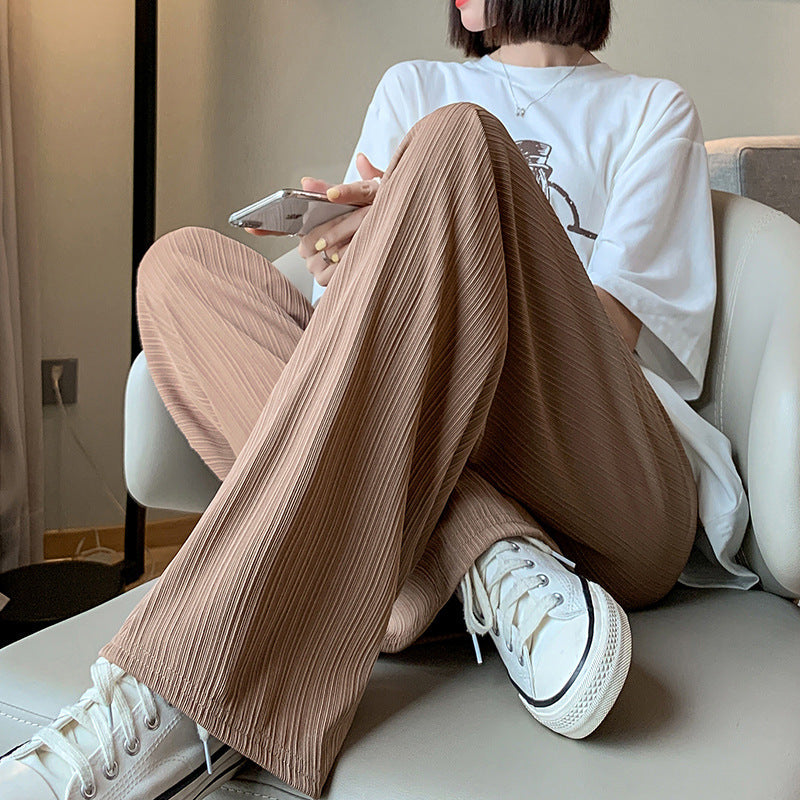 🔥 40% OFF 🔥 Pantalon large taille haute stretch premium pour femme